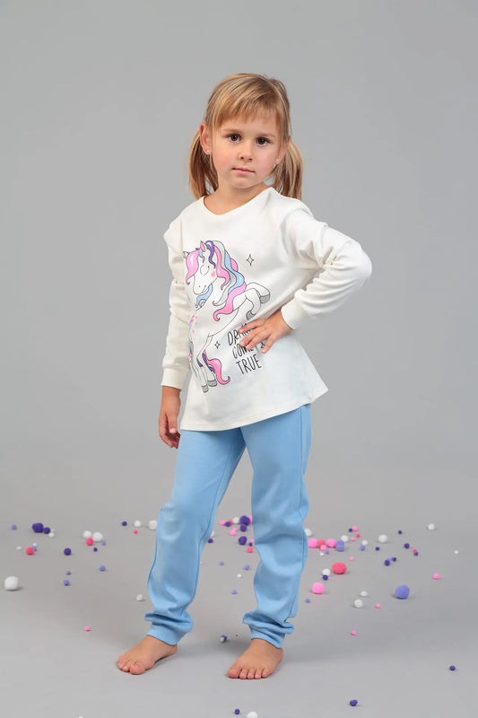 Otroška bombažna pižama - 853